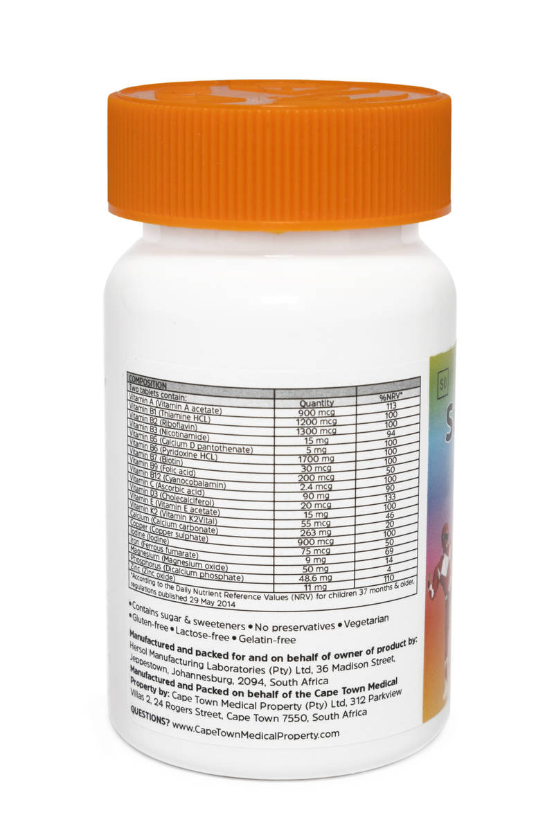 Vitamins and Amino Acids SuperStar Children`s Multivitamin & Mineral